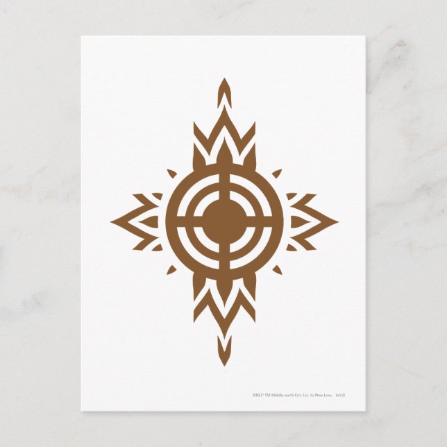 Rohan Crest Postcard (Front)