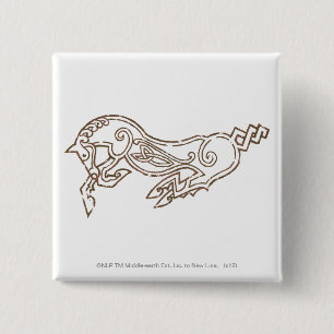 Rohan Symbol 2 Inch Square Button