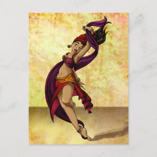 Rohesia Dancer Postcard