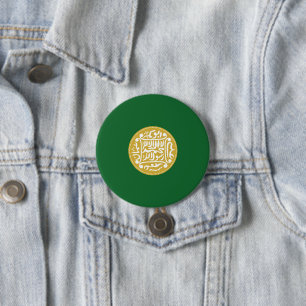 Rohingya Muslim Flag 3 Inch Round Button