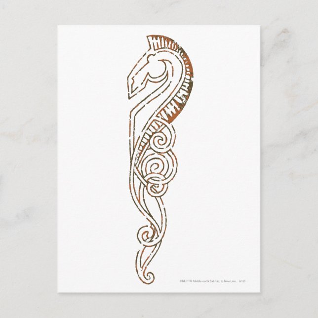 Rohirrim Flag Postcard (Front)