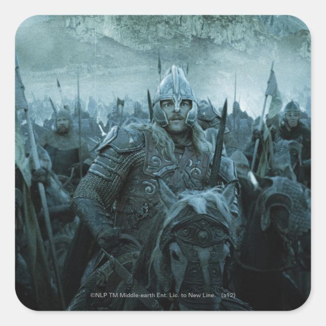 ROHIRRIM™ SQUARE STICKER (Front)