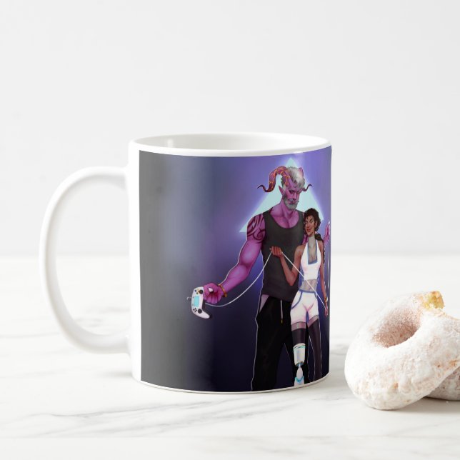 Rohn et Nakia Mug (Avec donut)