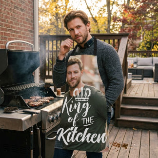 Roi de la cuisine tablier - Photo personnalisée Ca