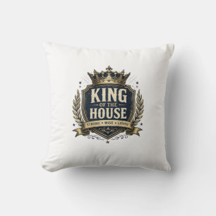 Roi de la Maison Coussin Décoratif