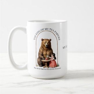 Roi de mes tasses de thé ours Mug Fille à Papa