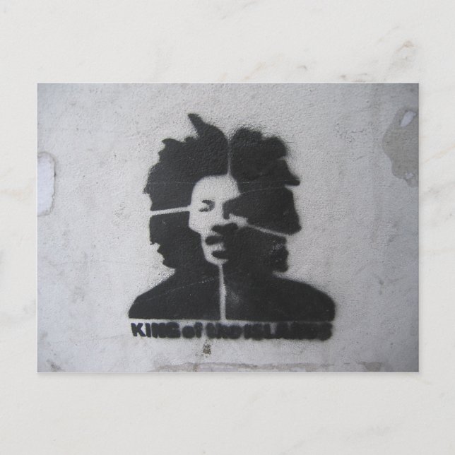 Roi des îles Carte postale graffiti (Devant)