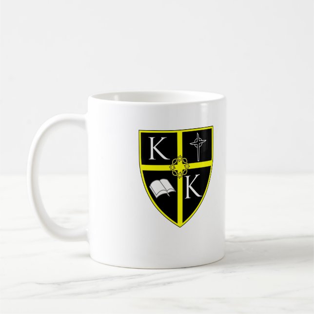 Roi des Rois Shield Mug Plain (Gauche)