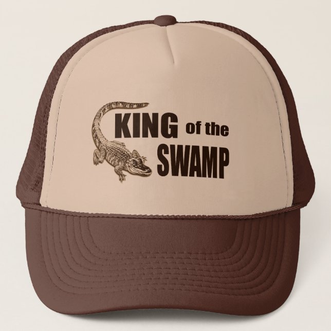 Roi drôle du marais - casquette de chasseur (Devant)