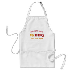 Roi du BBQ ajouter modifier le texte Tabliers