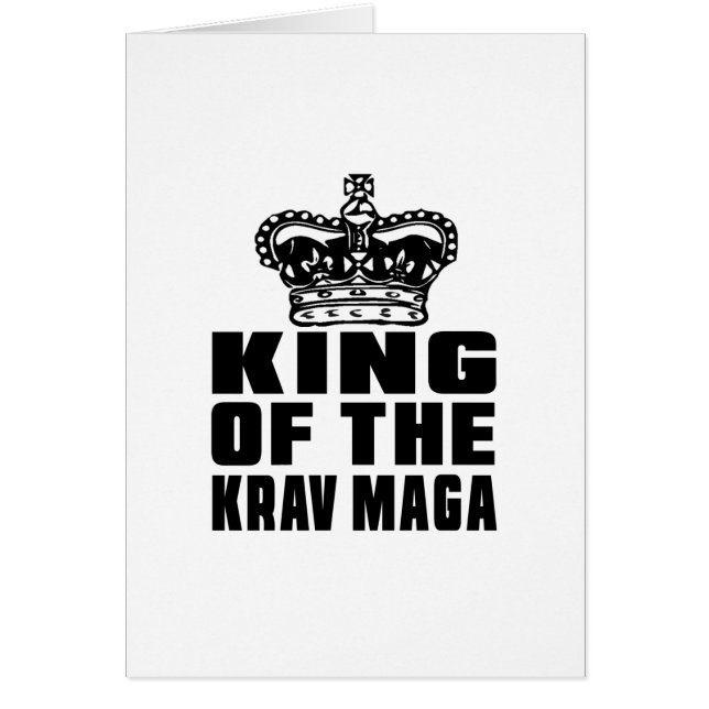 ROI OF THE KRAV MAGA (Devant)