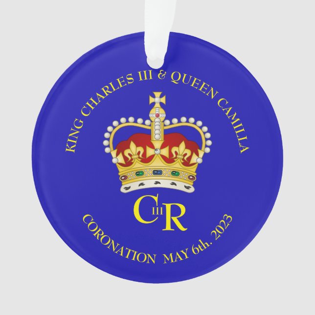 Roi royale et monogramme souvenir du couronnement (devant)