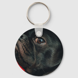 rojo dog keychain