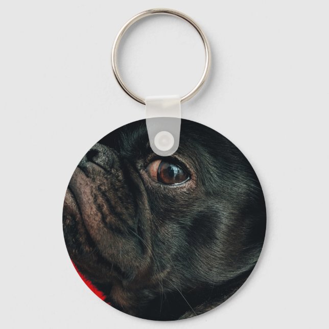 rojo dog keychain (Front)