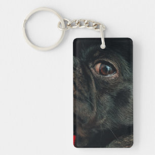rojo dog keychain