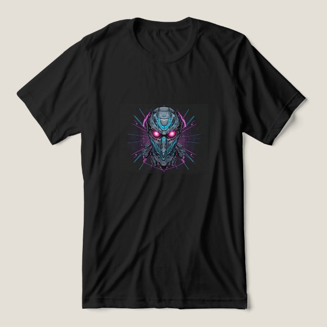Rokclonedesigns T-Shirt _2024 Art Intelligence Tri Tri-Blend Shirt (Design Front)