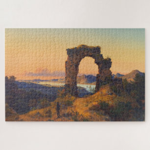 Roland's Arch (by Andreas Achenbach) Jigsaw Puzzle