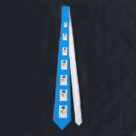 Role Christmas tie with snowman<br><div class="desc">A funny snowman is preaching this rather daring tie. This tie is not for anyone. Humour and self-confidence have the man/woman who dares to wear it.</div>