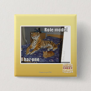 Role Model, I haz one 2 Inch Square Button