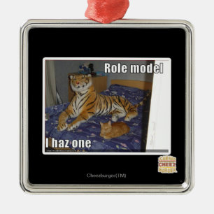 Role Model, I haz one Metal Ornament