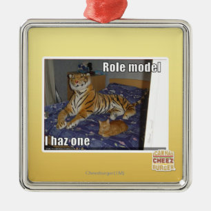 Role Model, I haz one Metal Ornament