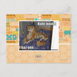 Role Model, I haz one Postcard