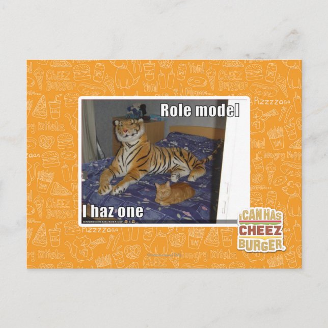 Role Model, I haz one Postcard (Front)