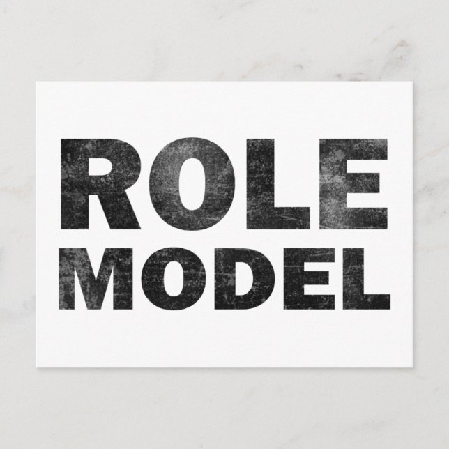 Role Model Postcard (Front)