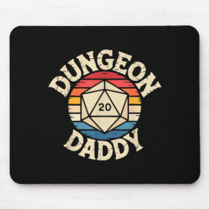 Role Playing Gamer Dad Rpg Master Tabletop Funny R Mouse Pad