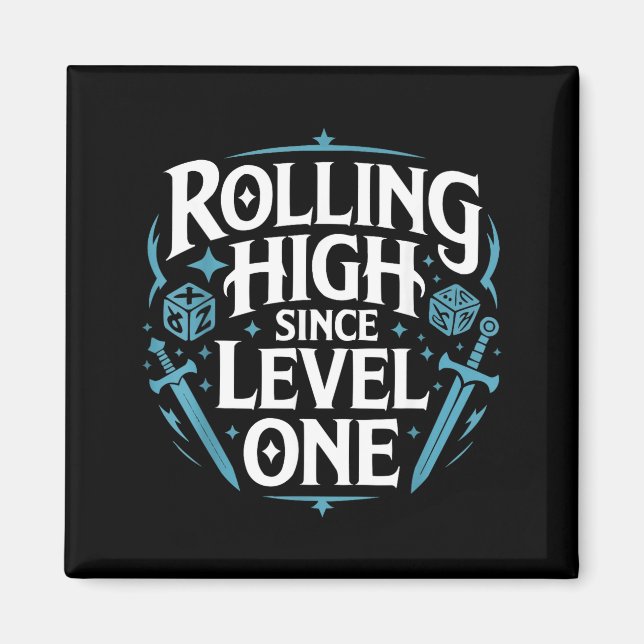 Role Playing Gamer Rpg Master D20 Tabletop Funny R Magnet (Front)