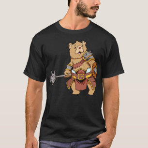 Roleplay Character Cleric Healer Bear T-Shirt