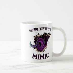 Roleplaying Dice Gamer Definitely Not A Mimic  Coffee Mug