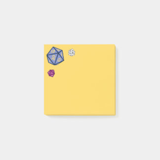 Roleplaying Game D20 Dice Post-it Notes