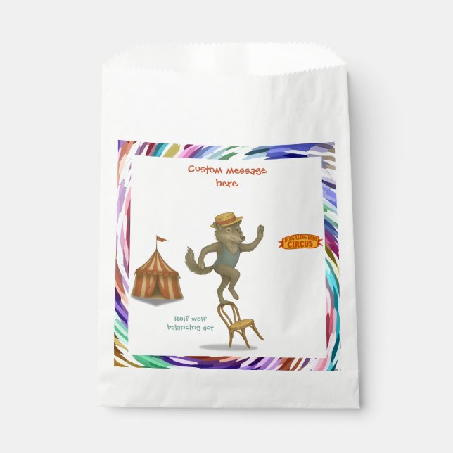 Rolf wolf balancing act favour bag (Front)