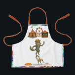 Rolf's balancing act apron<br><div class="desc">Cool under pressure and full of style, Rolf the wolf balances with effortless confidence. Whether poised on one foot, one paw, a ball or even a stack of chairs, he brings smooth theatrical flair to the show. Rolf is a natural performer with a roguish grin. You can find lots of...</div>