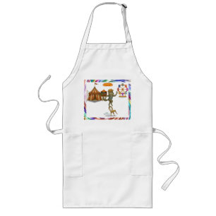 Rolf's balancing act long apron