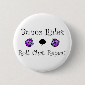 Roll. Chat. Repeat. 2 Inch Round Button
