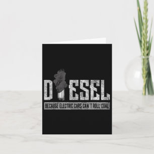 Roll Coal Truck _ Diesel Truck Electric Cars Cant  Card