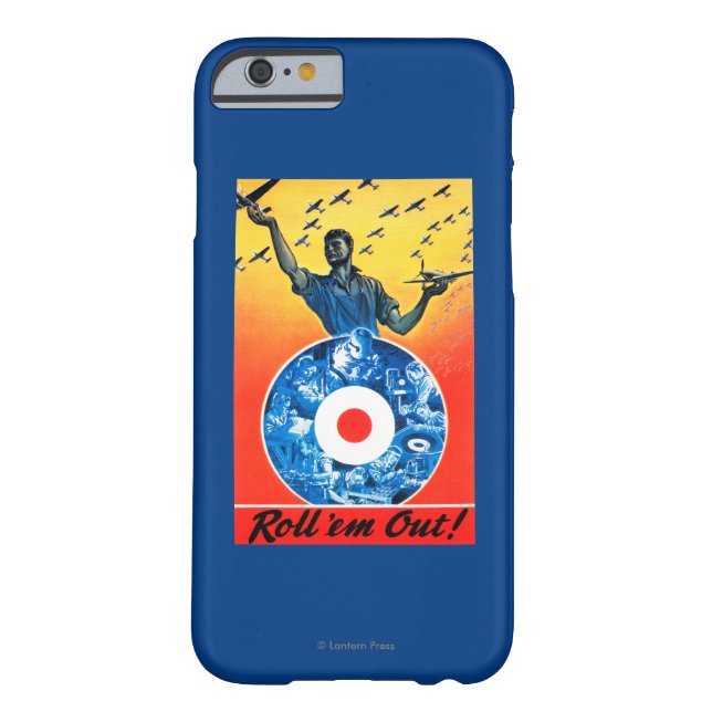 Roll 'em Out Royal Canadian Air Force Case-Mate iPhone Case (Back)