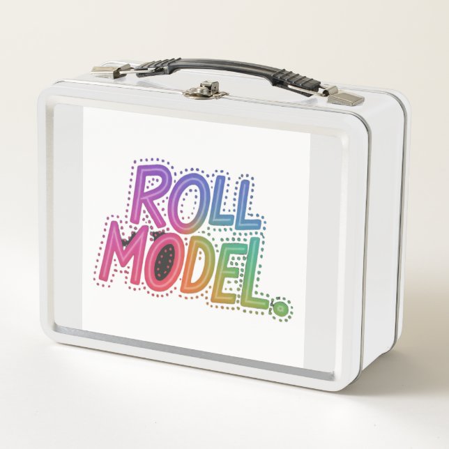 Roll Model Metal Lunch Box (Front)