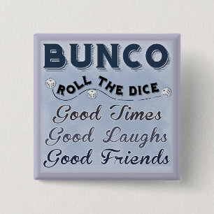 Roll The Dice Bunco Button