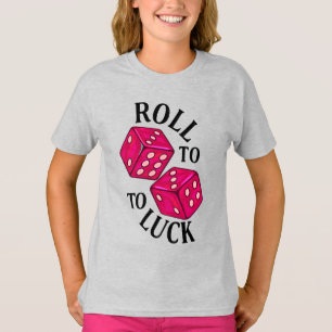 Roll to Luck – Neon Dice T-Shirt
