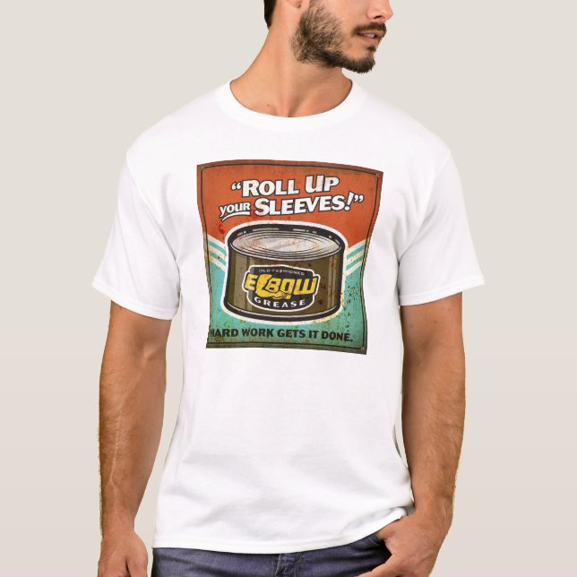 Roll Up Your Sleeves | Elbow Grease Tee (Front)