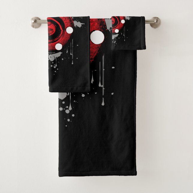 Roll With It (hockey) Bath Towel Set (Insitu)