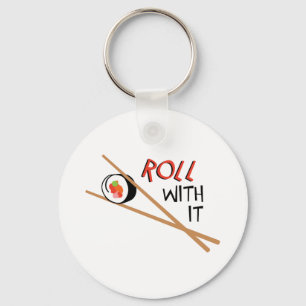 Roll With It Keychain