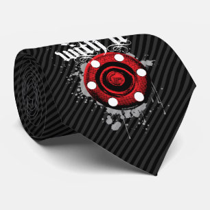 Roll With It (red) Tie