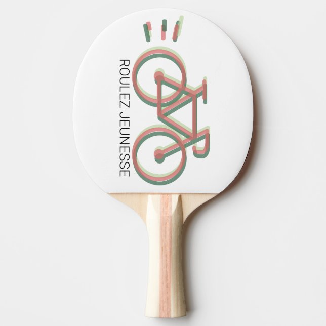 Roll Youth Ping Pong Racket Ping Pong Paddle (Front)