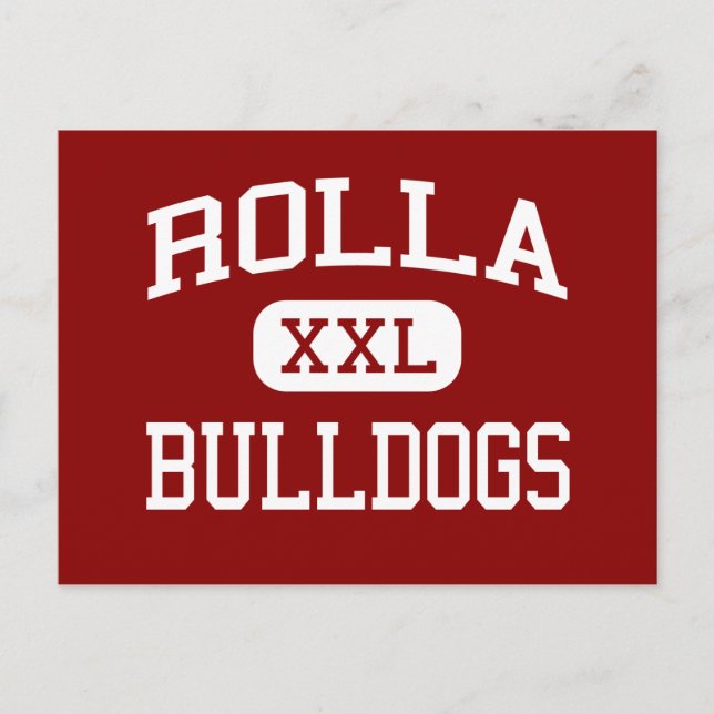 Rolla - Bulldogs - High School - Rolla Missouri Postcard (Front)
