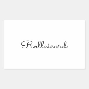 Rolleicord Early 1930's Sticker