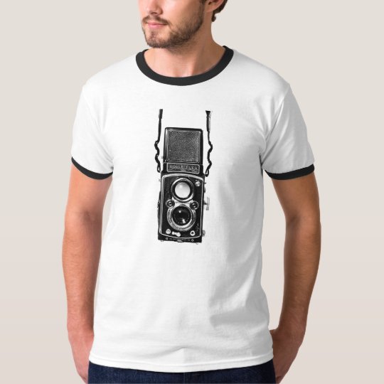 Rolleiflex Twin Lens Reflex Vintage Camera Tee